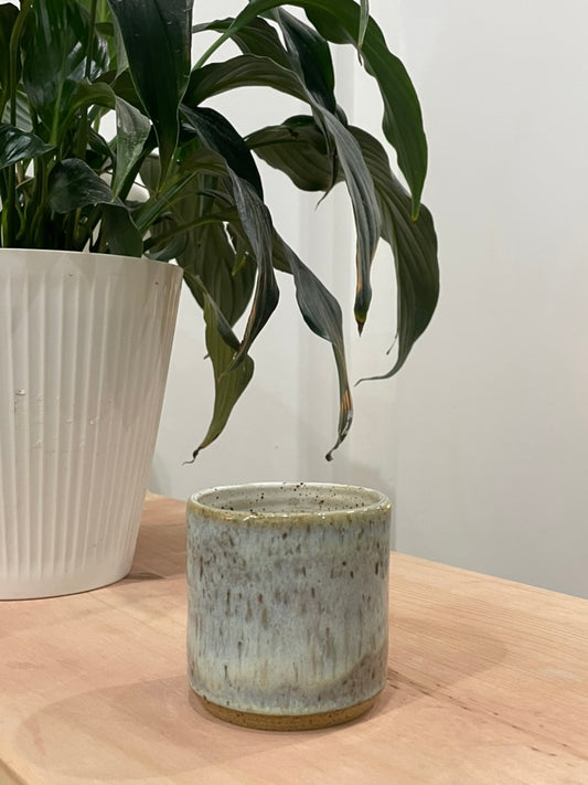 Kathleen / Blue cup with speckles