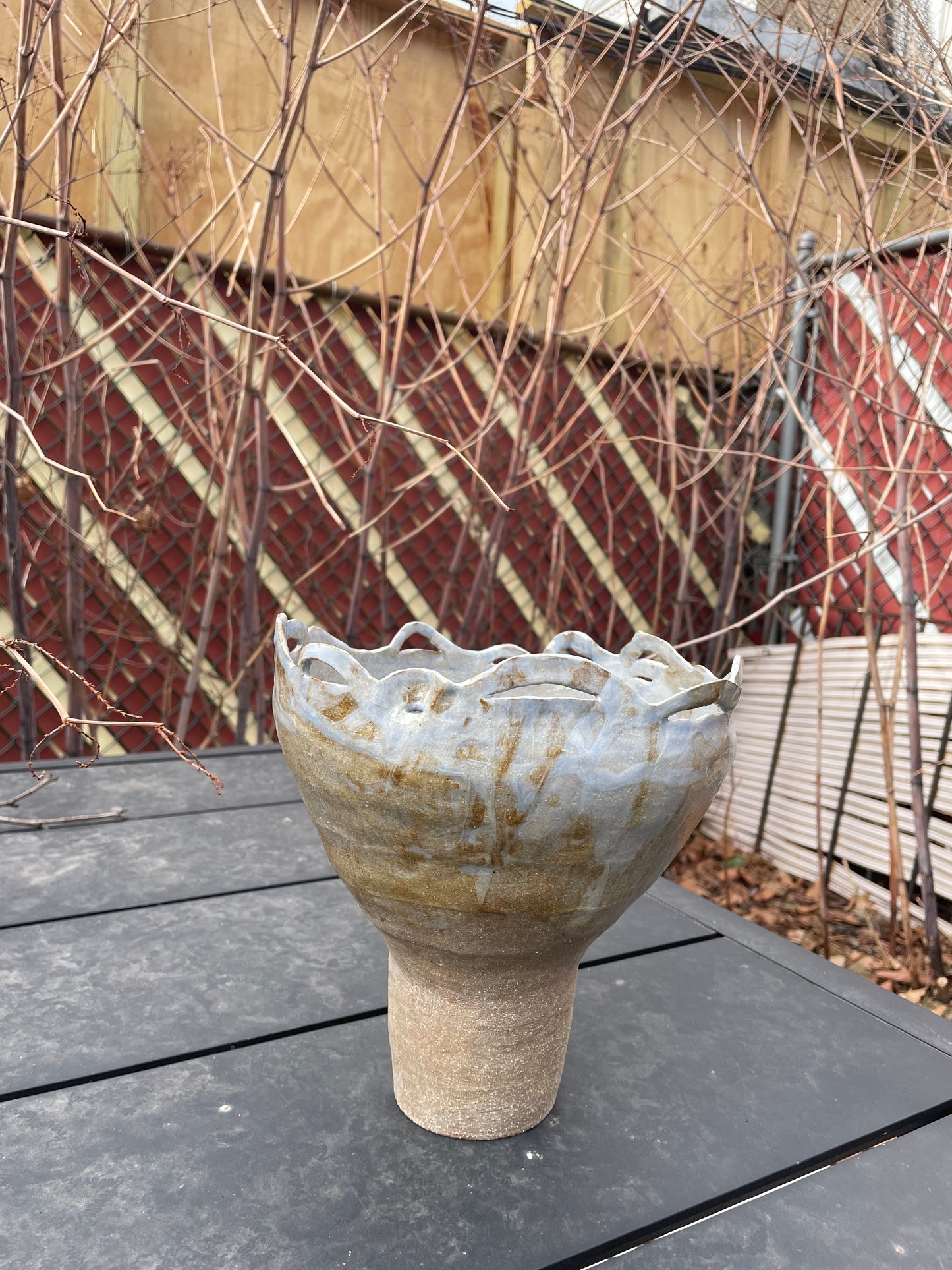 Mandy / Light blue vase