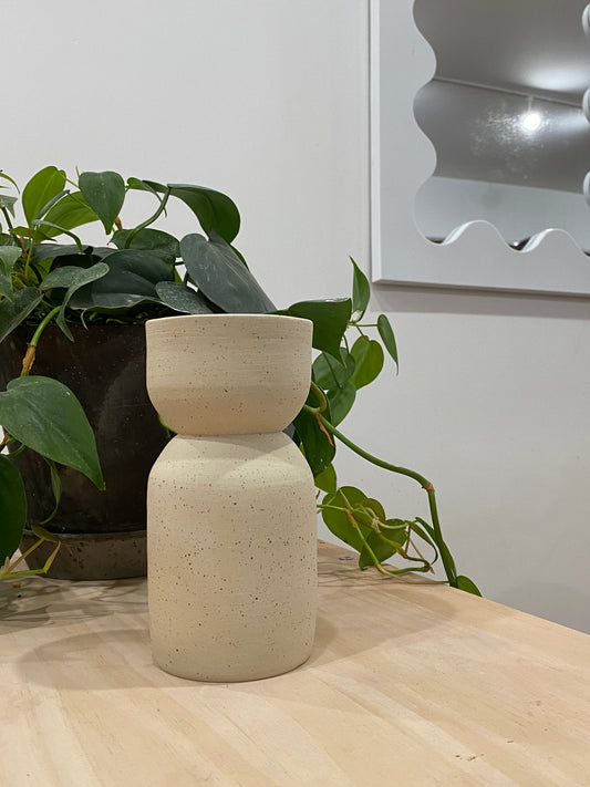 Kathleen / Speckled decorative vase